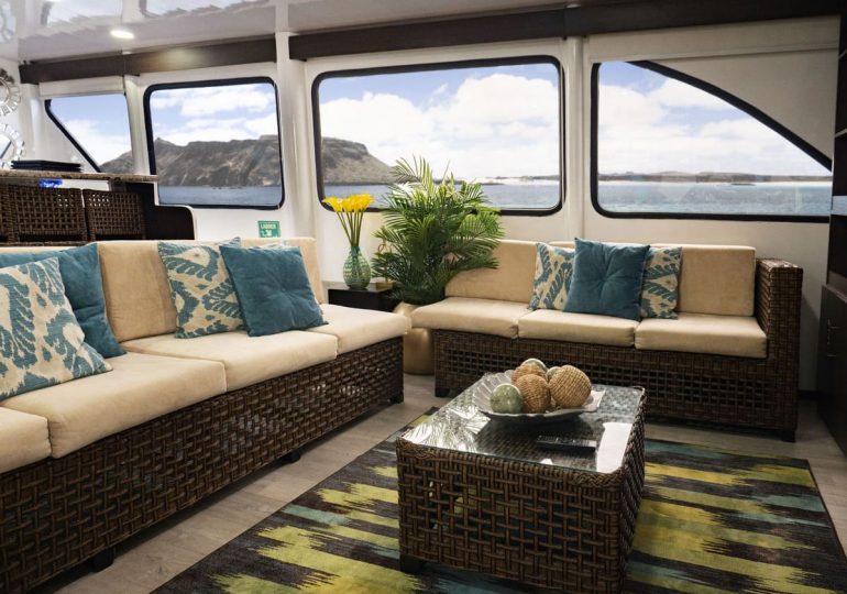 Ecogalaxy Catamaran - Guest Lounge